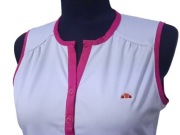 **T-SHIRT KOSZULKA TOP DAMSKI ELLESSE M/L BIAŁY ŚLISKA SPORTOWA