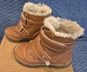 Chłopięce kozaczki marki BARTEK. Ocieplane, ze skóry naturalnej. Roz. 25