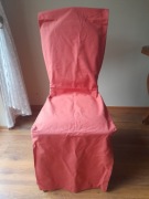 Pokrowce na krzesla firany obrus material