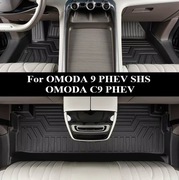Zestaw Wycieraczek, chodniki samochodowe gumowe For OMODA 9 PHEV SHS 