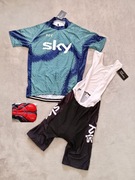 Nowy komplet rowerowy koszulka spodenki roz. Ch XL Eu L