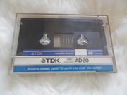 Kaseta magnetofonowa TDK AD60 Japan