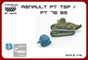 Model z druku 3D Renault FT TSF / FT 75 BS 1/48
