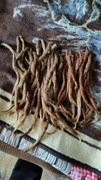 dreadlocks Dredy naturalne (prawdziwe włosy) 50 sztuk, 35 cm długości