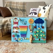 Tablica manipulacyjna Be Smart - Montessori (Busy Board)