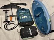 Wingfoil kompletny zestaw gong, f-one + pianka Mystic stan jak nowy