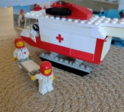LEGO 6691 Helikopter Pogotowia Ratunkowego - Red Cross Helicopter z 1981 