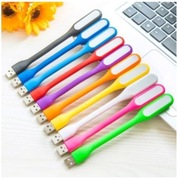 LAMPKA SILIKONOWA USB DO LAPTOPA Powerbanku LED MOCNA różne KOLORY