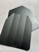 Płyty balistyczne, wkłady do kamizelki 4mm - stal S355 ZESTAW