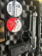 Pistolet wiatrówka Beretta M92 FS 4,5 mm Diabolo CO2 METALOWA gwintowana