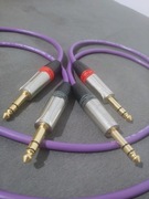 Interkonekt 2x 1m Jack 6.3 Melodika MDC1230 OFC