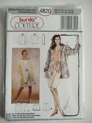 Wykroje krawieckie Burda 4820, rozm. 38.