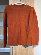 Marc O’Polo sweter damski bawełniany 36 S ceglasty