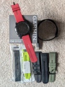 Garmin Fenix 5x plus, bdb, zestaw 