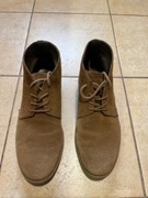 Trzewiki męskie zamszowe brązowe 40