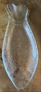 Talerz, półmisek, patera ryba szkło 45 cm