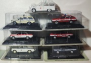 Zestaw model 6szt Premium Legendy Fso 1:43 Caro Straż Fiat 125p Straż  Hit