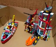 Duży zestaw straż pożarna kompatybilne z Lego