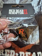 Oficjalny brelok Red Dead Redemption 2 merch Rockstar Games keychain czarny