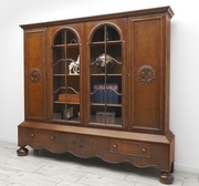 Zabytkowa dębowa biblioteka z lat 20-tych. Po renowacji. 