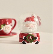 Kula Śnieżna świąteczna ze śniegiem Mikołaj