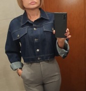 SIMPLE - MARYNARKA JEANS - ROZM.M