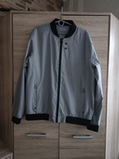 Szara lekka wiosenna kurtka bomberka 