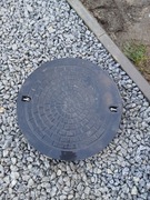 Pokrywa studni na rurę karbowaną PL425-PP Pipelife