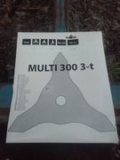 tarcza nóż ostrze do kosy spalinowej trójząb