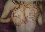 Obraz akrylowy "W Uścisku" 42x59 cm