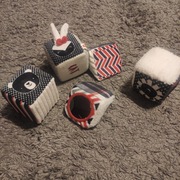 Miękkie klocki sensoryczne Woodland 6m+