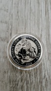 Srebrna moneta 2oz. Ag999 THE QUEEN'S LION 2026 Bestie Tudorów 