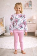 Piękna bluza dresowa dziewczęca, r.110/116