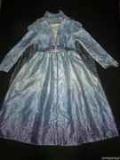 Strój kostium przebranie ELSA KRAINA LODU 2 FROZEN II 7-8 lat 122-128cm