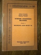 Wybrane zagadnienia mechaniki Borowicz Laskowska Szaniec