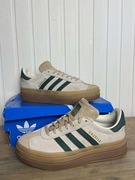 Używane tenisówki damskie adidas gazelle bold beżowe org 38