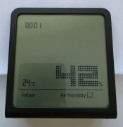 Higrometr Stadler Form Selina (czarny)