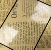 Lupa do czytania x5 Filatelistyka znaczki nietłukąca lekka