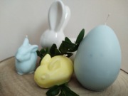 Świeca sojowa Wielkanocny króliczek mały