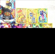 Karty Ninjago LEGO 13sztuk + karta XXL