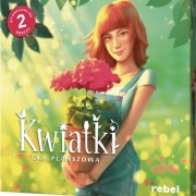 Kwiatki. Gra planszowa. Rebel