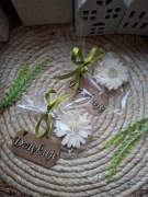 Kwiatek Stokrotka -świeca dla podziękowania (1 szt)