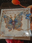  piękna metalowa zakładka do książki motyl 