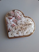 Box upominkowy- praliny i kwiaty mydlane na Dzień Babci