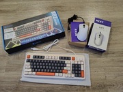 Myszka NZXT Lift White + gratis nowa klawiatura