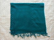 Turkusowozielony szalik