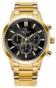 Zegarek Męski GIEWONT GW8510-B5 Złoty Chronograf | Szkło Szafirowe | BOX