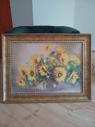 Obraz w słoneczniki 