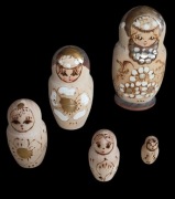 Matrioszka kolekcjonerska, zestaw 5 sztuk 