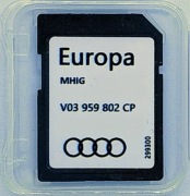 Aktualizacja map Audi MHIG EU 2024